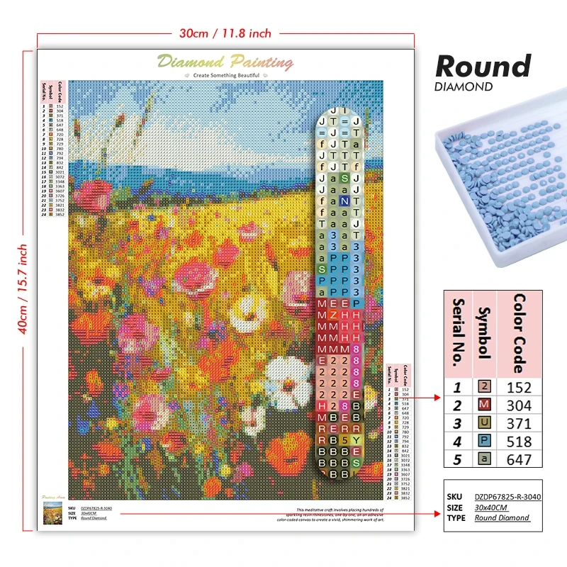 Diamond Painting Anime Blue Lo - Photo Mosaic Print recension och pris