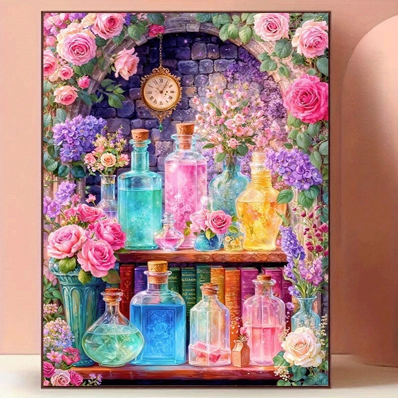 Diamond Painting Colorful Flow - Photo Mosaic Print recension och pris