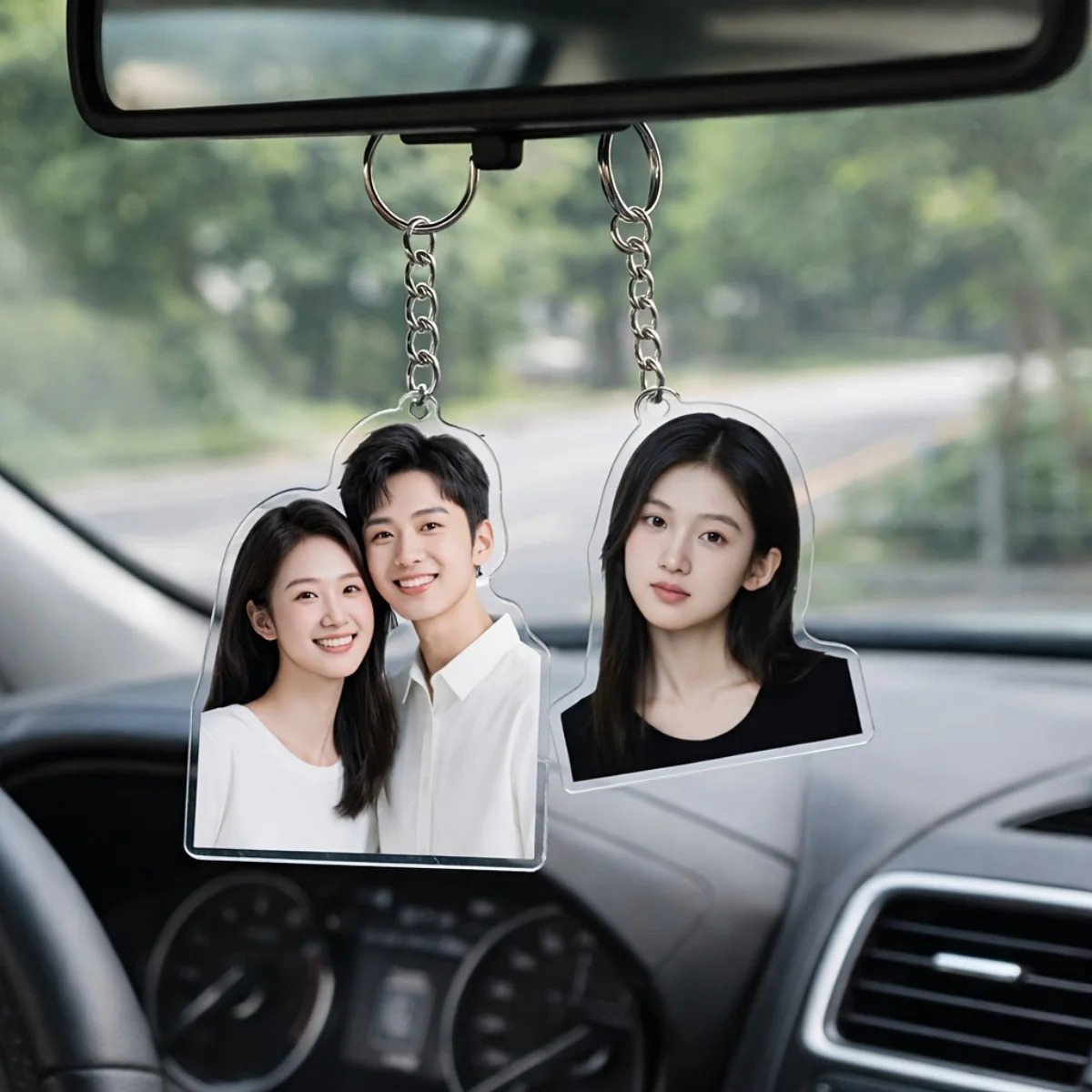 Custom Cutout Acrylic Keychain - Pet Portrait Custom recension och pris