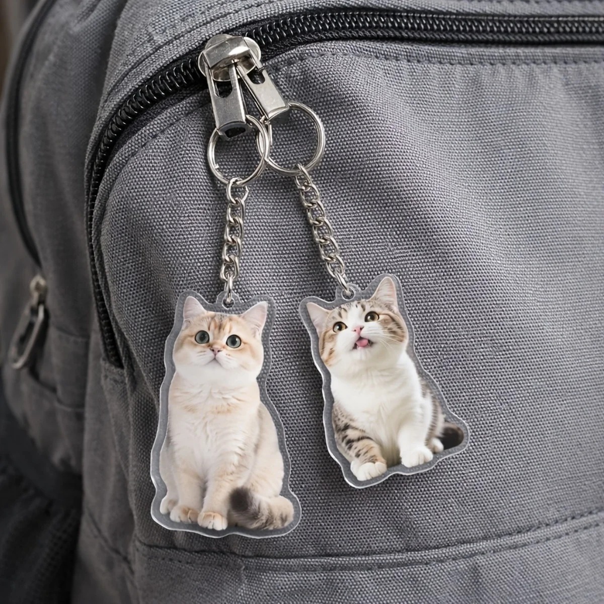 Custom Cutout Acrylic Keychain - Pet Portrait Custom recension och pris